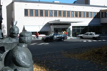 Entrén på S:t Eriks ögonsjukhus