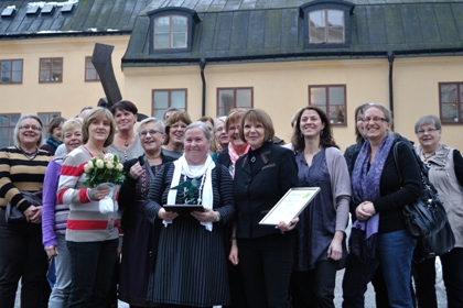Gruppbild på personalen vid Diabetescentrum