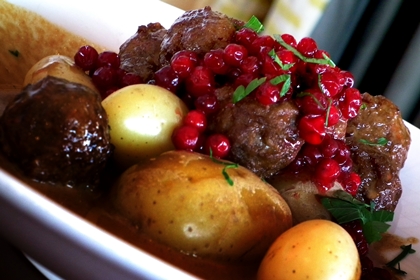 Bild på köttbullar